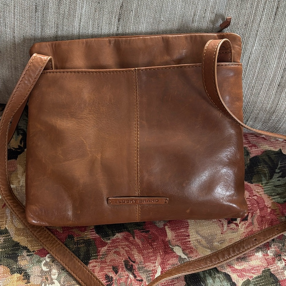 Like New Leather Lucky Brand Bag